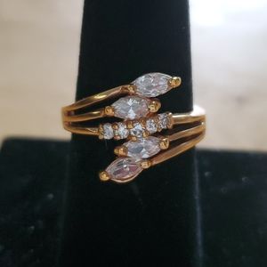 Lia Sophia CZ Cocktail Ring